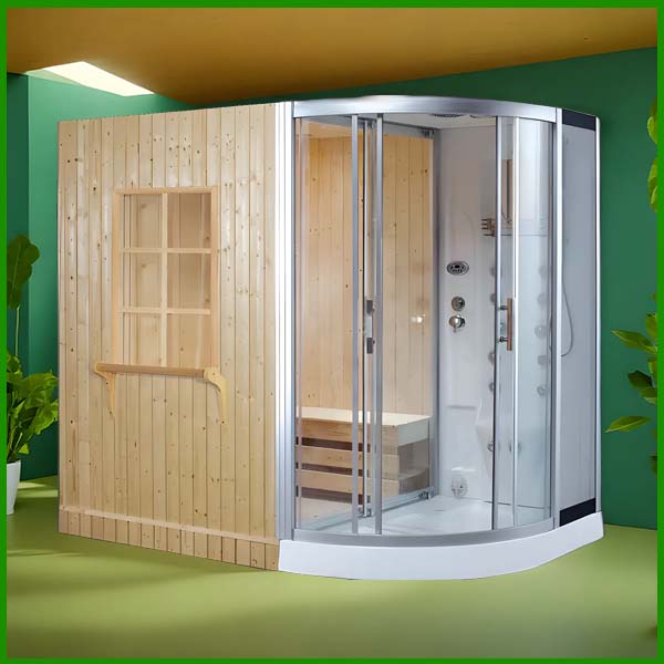 Phòng xông hơi khô kết hợp ướt Rudylux RD-8868