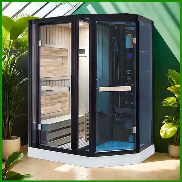 Phòng xông hơi khô kết hợp ướt Rudylux RD-8870