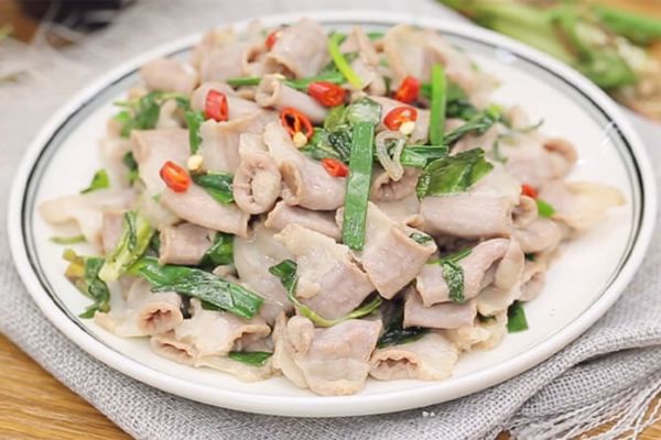 Lòng thuôn rau dăm