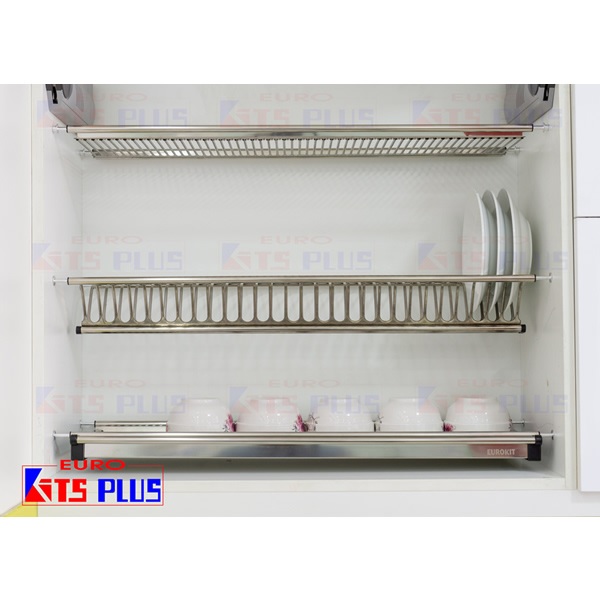 Giá chén bát cố định 3 tầng Eurokit GK12A.75