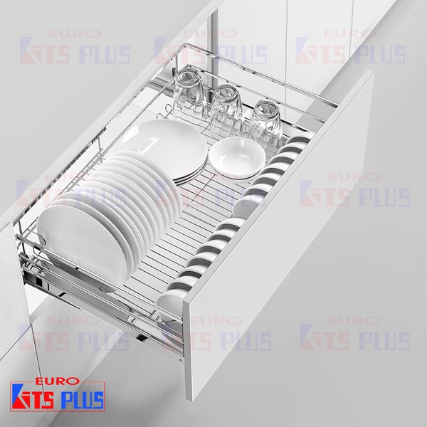 Giá chén bát đa năng tủ dưới Eurokit GM.75
