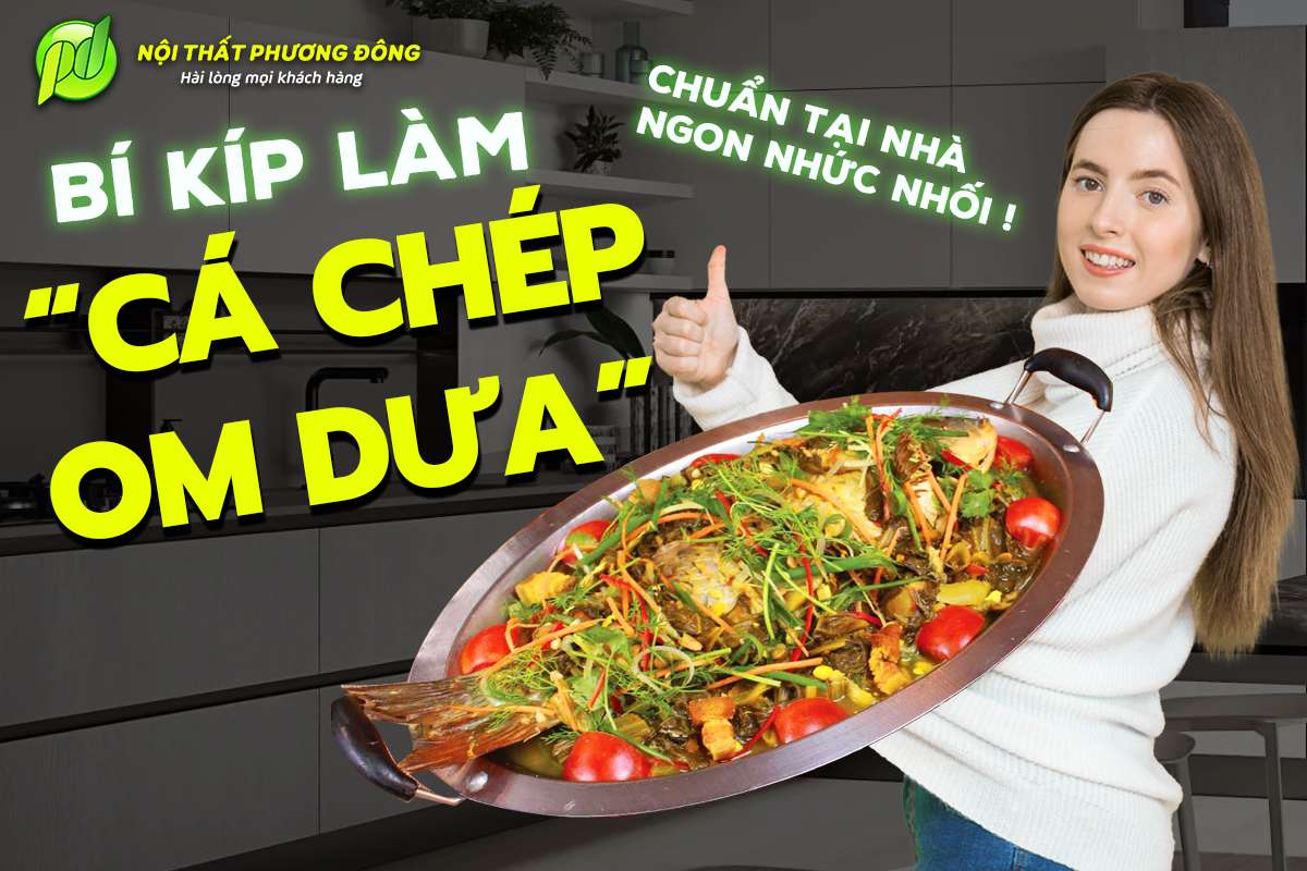 Bí kíp làm món Cá Chép Om Dưa chuẩn nhất tại nhà, ngon nhức nhối