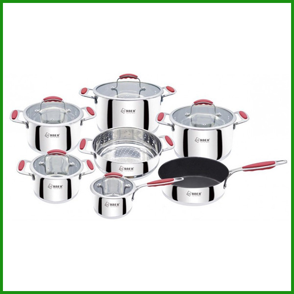 Bộ nồi inox 7 món Arber-RUBY