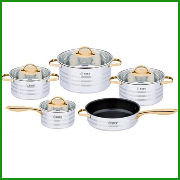 Bộ nồi inox Arber-BRASS 5 món
