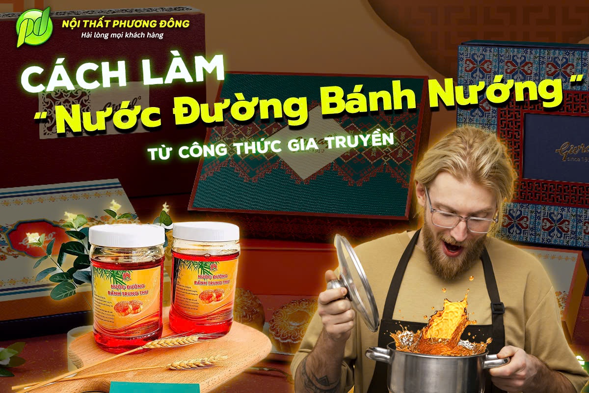 Cách làm nước đường bánh nướng