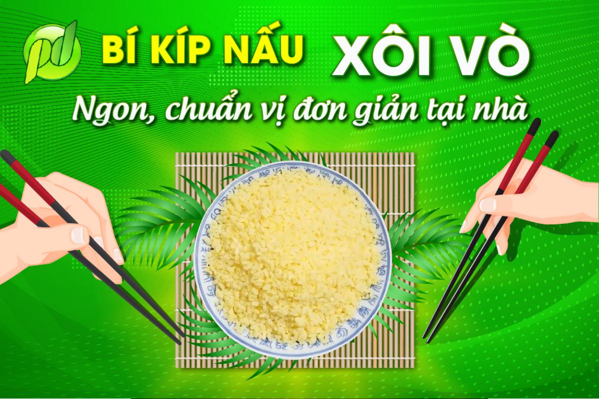 Bí kíp nấu xôi vò ngon, chuẩn vị đơn giản tại nhà ai cũng làm được