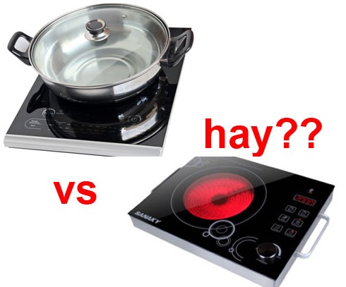 Bếp điện từ có bền hơn bếp hồng ngoại không