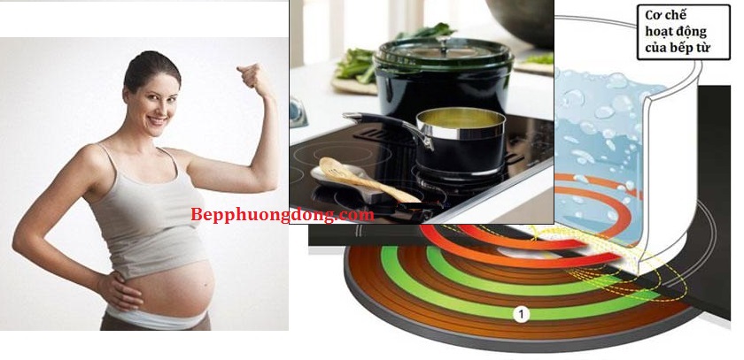 Bếp từ có ảnh hưởng tới bà bầu không