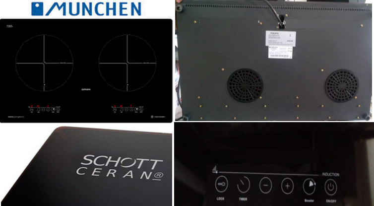 Hình ảnh minh họa cho bếp từ Munchen M16 max