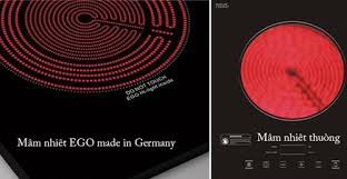 Mâm nhiệt của bếp điện từ cảm ứng