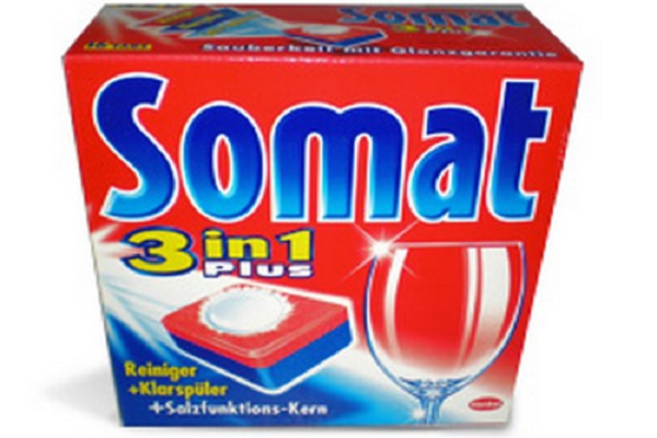 Viên rửa tổng hợp Somat 3 trong 1