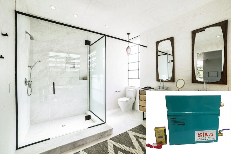 Hình ảnh minh họa máy xông hơi ướt Sika