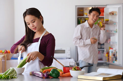 Nấu ăn với bếp từ chính hãng