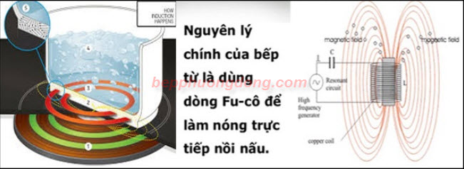 nguyên lý hoạt động của bếp từ lorca